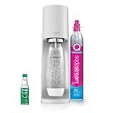 SodaStream Terra Sparkling Water Maker (White) with CO2, DWS Bottle and Bubly Drop