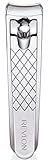 Revlon Compact Nail Clipper, Small Mini Design, Perfect for Travel, Use to Trim Fingernails and Toenails, Stainless Steel, 1 Count