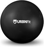 URBNFit Pilates Ball — 9 Inch Small Exercise Ball (Black)