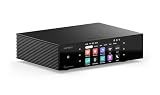 Eversolo T8 Music Streamer Transport with Remote | Dual Femtosecond Clocks, Fully Electrical Isolation Output & Stream Tidal, Qobuz and More | IIS, Coaxial, AES/EBU, USB Audio, and Optical Output