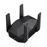 2025 AX3000 WiFi 6 Range Extender, WiFi Extender Signal Booster with Gigabit Ethernet Port, Dual Band (2.4G&5.8G) WiFi Repeater Cover up to 13888sp.ft, Faster Speed and Wider Cover, Quick Setup