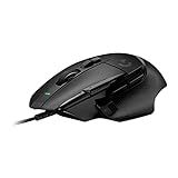 Logitech G502 X Wired Gaming Mouse - LIGHTFORCE Hybrid Optical-Mechanical Primary switches, Hero 25K Gaming Sensor, Compatible with PC - macOS/Windows - Black