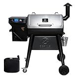 Z GRILLS Electric Wood Pellet Grill Smoker with PID 3.0 Controller, 450°F Max Temperature, 8-in-1 Outdoor Grill & Smoker, 459 Square Inches Cook Area, Meat Probes, Rain Cover (450E PRO)