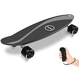 Maxfind MaxOne Electric Skateboard with Remote, Samsung/LG/Sanyo Battery & Hobbywing ESC, 15 MPH Safe Motorized Board for Teens
