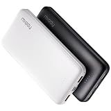 Miady 2-Pack Portable Charger 10000mAh Power Bank Battery Pack for Travel
