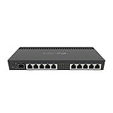 MikroTik RB4011 Ethernet 10-Port Gigabit Router (RB4011iGS+RM)