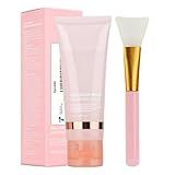 Ayzololo Collagen Mask,Collagen Night Wrapping Mask,Overnight Wrapping Mask,Peel Off Face Mask,Elasticity and Hydration Care,2.53 fl.oz(Brush Included)