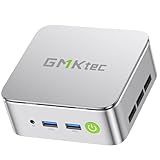 GMKtec Mini PC Computer, G10 Ryzen 5 3500U (Beats N150/4300U/3200U), 16GB RAM 512GB SSD 2.5GbE NIC LAN Desktop Office Home Business HTPC, Triple 4K Display, WiFi, BT, USB-C, DP, Type-C PD, HDMI 2.1