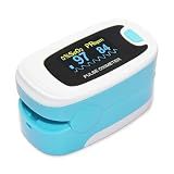 CONTEC Pulse Oximeter, SpO2 & PR Waveform Blood Oxygen Monitor w/Lanyard