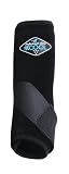 Professional's Choice 2XCOOL Sports Medicine Horse Boots | Protective & Breathable Design for Ultimate Comfort, Durability & Cooling in Active Horses | 2 Pack Medium Black