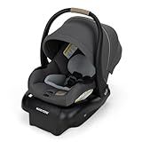 Maxi-COSI Mico Pro Infant Car Seat, Baby Travel Seat with Adjustable Base, Stroller-Ready, Easy-Install Latch, Lightweight Design, Fits 4–30 lbs, Sea Salt