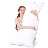 YZ HOME Full Body Pillow Insert -Large Long Bed Pillow for Side Sleeper