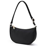 KALIDI Mini Purses for Women Trendy Shoulder Bag Nylon Women's Shoulder Handbags Cute Tiny Ladies Hobo Purse with Adjustable Strap for Everyday Use & Night Out
