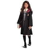 Disguise Hermione Granger Costume, Official Harry Potter Wizarding World Outfit for Kids, Classic Child Size Large (10-12)