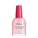 Sally Hansen Nail Treatment Maximum Growth® Nail Strengthener | Base Coat & Nail Protectant | Triple Protein & Silk Formula for Strong, Healthy Nails