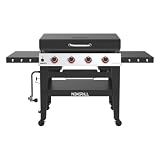 Nexgrill Daytona 4-Burner Gas Griddle, Flat Top Grill with Side Tables