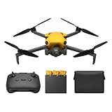 SKYROVER X1 Fly More Combo, Drone with Camera 4K for Adults, 8K Photo, Under 249g, 50000ft Transmission, 96-Min Flight Time with 3 Batteries