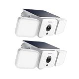 REOLINK Solar Floodlight Security Cameras Wireless Outdoor, Up to 1000lm