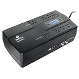 Vertiv Liebert PST5 UPS - 850VA/500W 120V Standby Power, 8 Outlets, Battery Backup with Surge Protection, LCD Screen, Energy Star Certified, 3 Year Warranty, Free Shutdown Software (PST5-850MT120)
