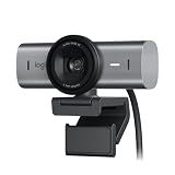 Logitech MX Brio Ultra HD 4K Webcam Collaboration and Streaming - Graphite