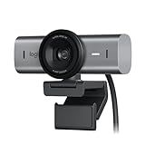 Logitech MX Brio Ultra HD 4K Webcam for Collaboration and Streaming, 1080p 60 FPS, Show Mode, Works with Microsoft Teams, Zoom, Google Meet, Nintendo Switch 2, Graphite