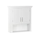 RiverRidge Somerset Two-Door Bathroom Wall Mount Medicine Cabinet, White