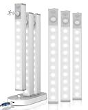 GOODEA 7" Under Cabinet Lighting with Charging Station, 6 Pack