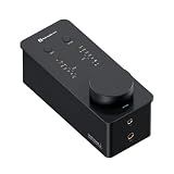 Fosi Audio SK02 DAC Amp Headphone Amplifier Desktop USB C to AUX Digital to Analog Audio Converter Adapter Preamp Optical to 3.5mm 4.4mm Balanced Combo for Home Audio System