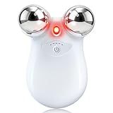 2-in-1 Red Light Microcurrent Facial Device | Enhances Lifting & Firming Capabilities | Reduces Wrinkles and Puffiness | Smart Photon Micro-Current Device, Model:EP-300