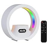 GDbow White Noise Machine with Remote Control 8 Colors Night Lights White Noise Sound Machine with 20 High Fidelity Soothing Sounds Timer Feature Sound Machine for Adults 6.290 Inch