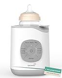 Grownsy Bottle Warmer, Baby Bottle Warmer Fast for Breastmilk & Formula, Accurate Temperature Control, Milk Warmer for All Bottles with Thaw, Sterilizing, Keep Warm, Heat Food