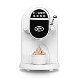 BLIZZEE Soft Serve Ice Cream Machine 1.25Qt | No Pre-Freezing Automatic Ice Cream Maker | Built-In Compressor | LED Digital Display | Perfect for Soft Serve, Frozen Yogurt, Dairy Free Options and More