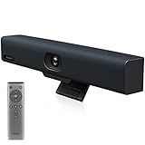 Yealink UVC34 4K Conference Room Camera System 10 Microphone 8 MP All-in-One Video Conferencing System AI Auto Framing 120° Field of View Microsoft Teams Certified Webcam Zoom Rooms USB-A