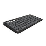 Logitech Pebble Keys 2 K380s Wireless Bluetooth Keyboard - Tonal Graphite