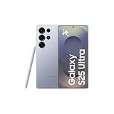 Samsung Galaxy S25 Ultra 5G SM-S938B/DS 256GB 12GB Dual SIM Factory Unlocked GSM Smartphone, 6.9" 120Hz AMOLED Display, 200MP Camera - International Version (Titanium Silver Blue)