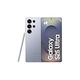 Samsung Galaxy S25 Ultra 5G SM-S938B/DS 256GB 12GB Dual SIM Factory Unlocked GSM Smartphone, 6.9" 120Hz AMOLED Display, 200MP Camera - International Version (Titanium Silver Blue)
