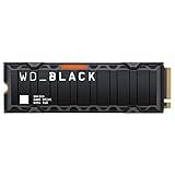 WD_BLACK 1TB SN850X NVMe Internal Gaming Solid State Drive with Heatsink - Works with Playstation 5, Gen4 PCIe, M.2 2280, Up to 7,300 MB/s - WDS100T2XHE