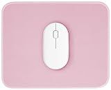 ZYAOTWQZ Pink Mouse Pad, Nice and Cute Mouse Pad, Splash-Proof Textured 10.2 x 8.2Inch, Stitched Edge Non-Slip Waterproof Rubber