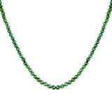 REGIS Pendant Necklace for Women: Natural Stone Beaded with Carved Beads, 25" Length, No Clasp - Fashionable, Women's Gifts for Birthday (6mm)