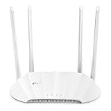 TP-Link AX1800 Dual Band Gigabit Wi-Fi 6 Access Point (TL-WA1801) Desktop Wi-Fi Bridge HE80 & Beamforming Supports Multi-SSID/Client/Range Extender Mode 4 Fixed Antennas Passive PoE