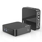 DreamQuest Mini PC Windows 11 Pro Preinstalled, Intel N150 (up to 3.6GHz) Mini Desktop Computers 16GB DDR4 512GB SSD, USB C, DP, HDMI, USB 3.2, Dual LAN,WiFi 5, Bluetooth, Support 4K 60Hz