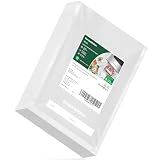 Bonsenkitchen Precut Vacuum Sealer Bags 100 Count, 8 in x 12 in Quart Size