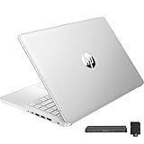 HP Stream 14" HD BrightView Laptop, Intel Celeron N4120, 16GB RAM, 288GB Storage (128GB UFS + 160GB Docking Station Set), Intel UHD Graphics, 720p Webcam, Wi-Fi, 1 Year Office 365, Win 11 S, Silver
