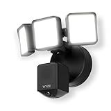 WYZE Floodlight Camera Pro, PCMag Editors' Choice 3000-Lumen LEDs, 2.5K HD Outdoor Security Camera, 180° Wide View, Color Night Vision, Works with Alexa & Google, Wired. Free Expert Setup
