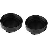 2 pcs 90mm Black Rubber Car LED Headlight Dust Cover Housing Car Headlamp Bulb Dust Cover