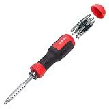 SHARDEN 13-in-1 Multi Screw Driver, Adjustable Screwdriver Set Multitool