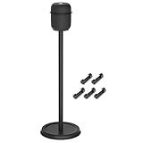 Heavy Duty Speaker Stand for Homepod 1 and Homepod 2 Stand for Homepod Stand Easy to Install Floor Speaker Stands for HomePod 1st and 2nd Generation Speakers, Black