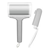 Reusable Lint Roller 2 Pack, Washable Lint Rollers, Portable Cat Dog Pet Hair Remover Cleaner for Clothes, Carpet, Travel, Household Use, 1 Large and 1 Mini Size