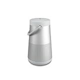Bose SoundLink Revolve+ (Series II) Bluetooth Speaker, Portable Speaker with Microphone, Wireless and Water Resistant with 360 Degree Sound, Long Lasting Battery and Handle, Silver