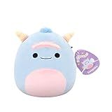 Squishmallows Original 8in Evangeline The Blue Monster – Official Jazwares Plush (Little)